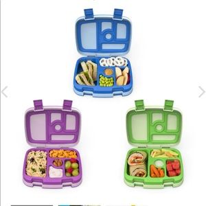 3 used bentgo lunch boxes
